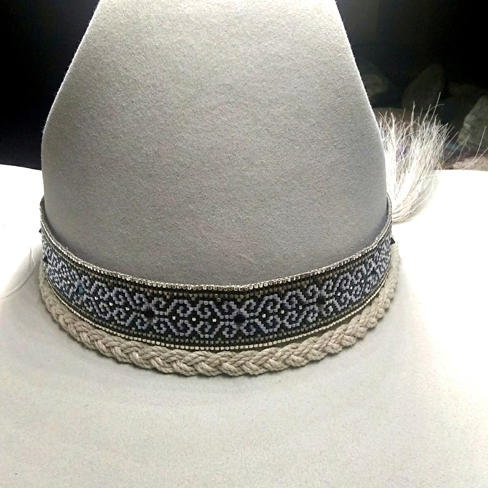 JRW Cowboy Infinity Rodeo Western Show Hat Band - Picture 5 of 11